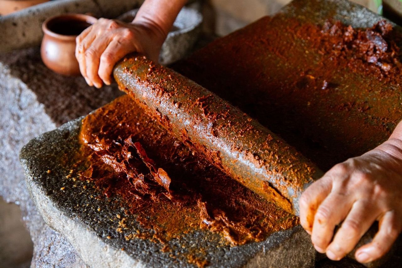 Image of the mole process